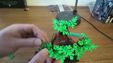 Building Lego Creator Bonsai Tree SET 10281 PART 2   4 K