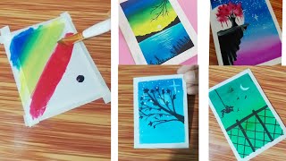 11 Amazing scenery painting ideas for beginners || Watercolour painting technical #painting #art