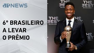 Vini Jr é eleito melhor jogador do mundo de 2024 pela FIFA