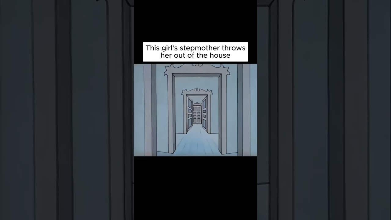 This girl's stepmother throws her out of the house