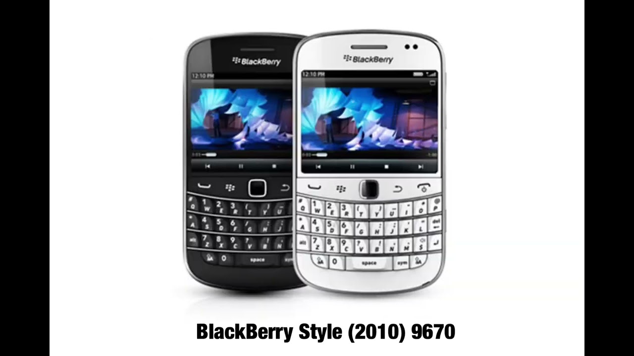 ￼ The evolution of every blackberry phone from 1999 to 2023