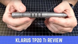 Klarus TP20 Ti Tactical Pen Review