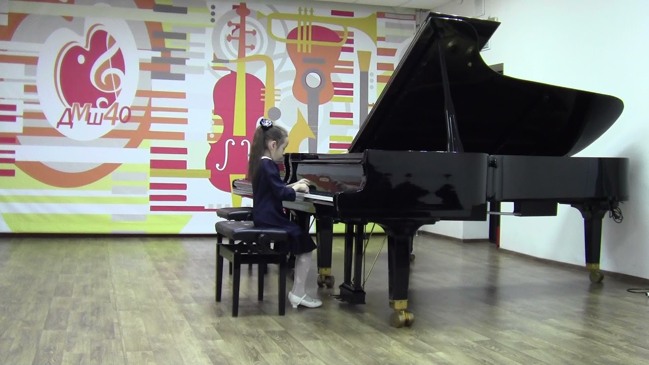 Лодченкова Варвара. П. Чайковский. Полька - YouTube