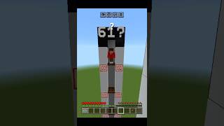 Minecraft guess the number challenges #minecraft #shorts