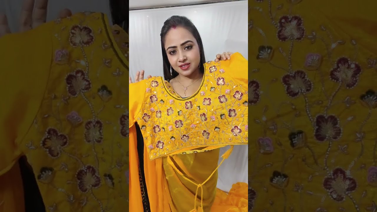 Party wear only 1799,3299,2799,1999 😍 whatsapp 8100732795 #saree #sareevlog #partywear #viralvideo 