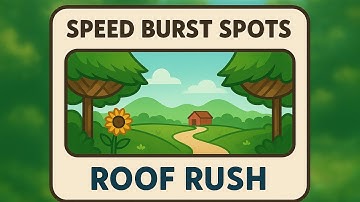 FUN RUN 3 - Confluence Clan // Roof Rush Speed Burst Spots
