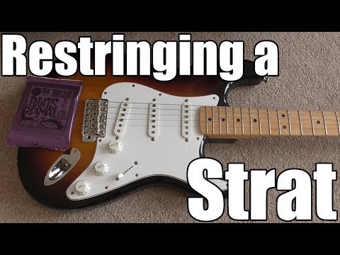 Como Restring uma Stratocaster