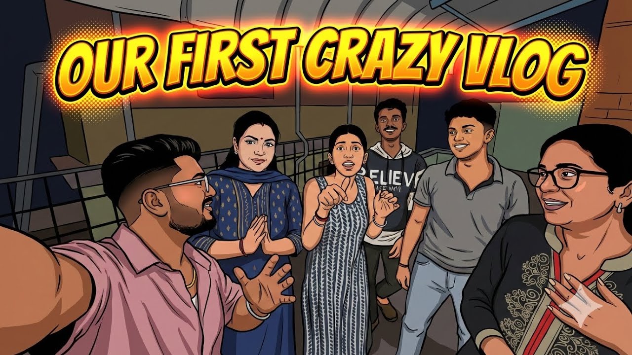 Meet our Crazy family 😂| First Vlog 🥳