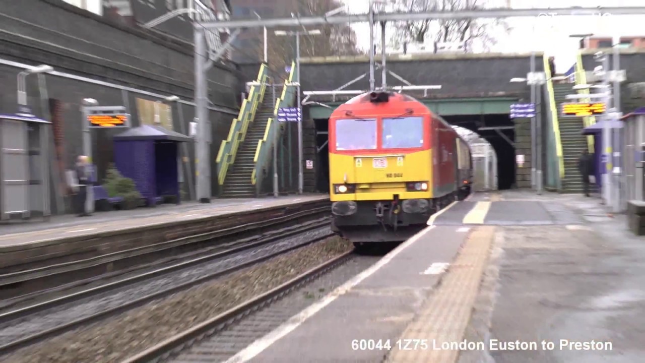 Northern Belle and 60044 on 1Z75 'The Marches and Moore' tour  and MPV at Eccles 10/12/16