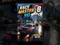 😱 Race Master 3D Level 8 | This Track Is CRAZY! 🔥 #shorts 🏎️💨#shortsfeed #shortsviral #Shivay_Gamer