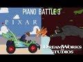 PIXAR vs. DREAMWORKS - Piano Battle #3 (Mashup/Medley) [ft. Samuel Fu]