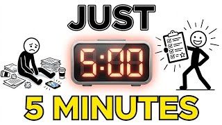 The 5-Minute Rule That Changed Everything | Stop Procrastinating Today