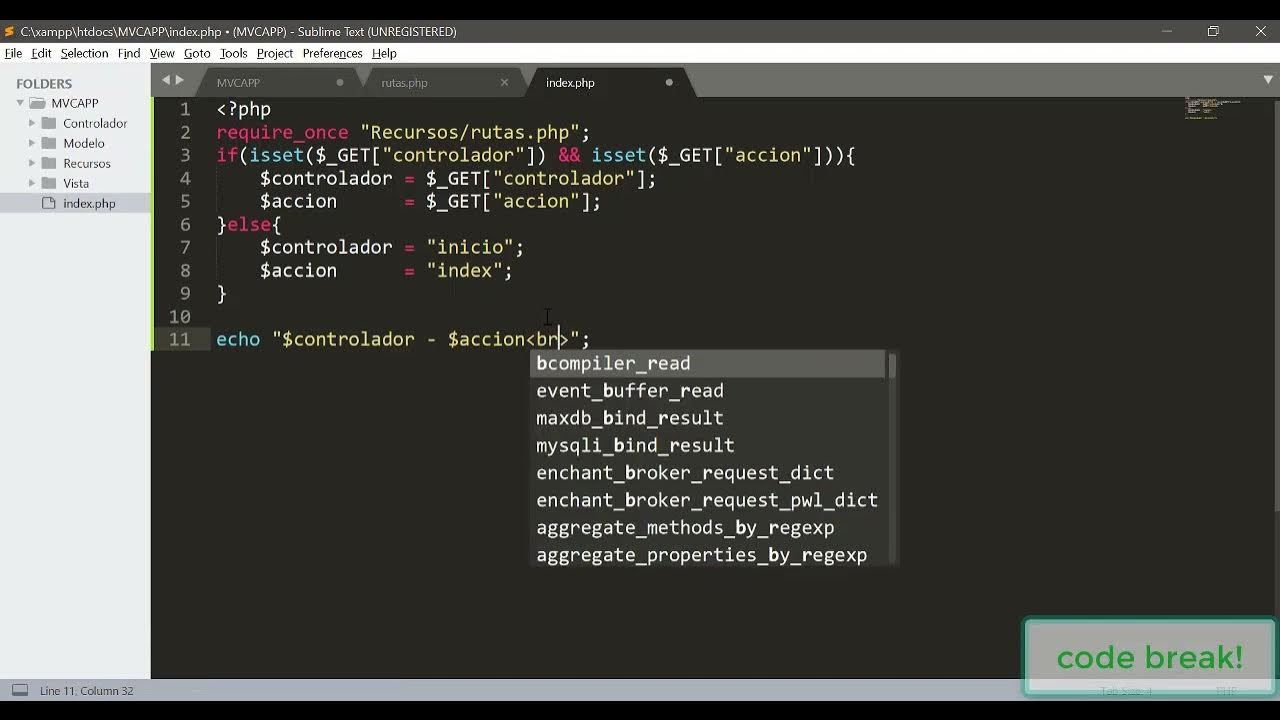 Modelo Vista Controlador PHP(nivel básico) - PT 1 - YouTube