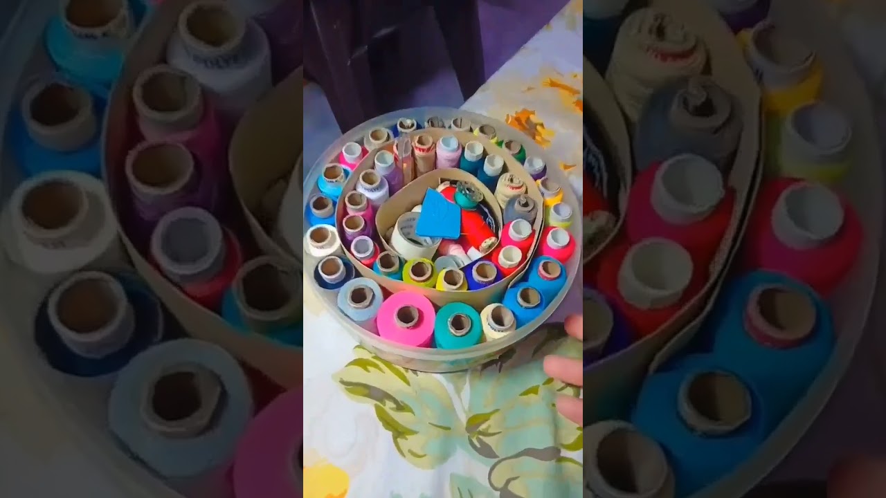 💥 Sewing thread storage idea 