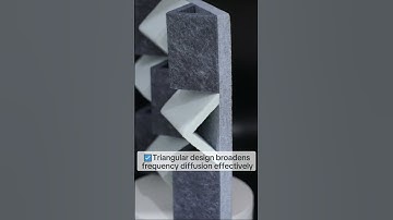 AZ 3D Felt Sound Diffuser