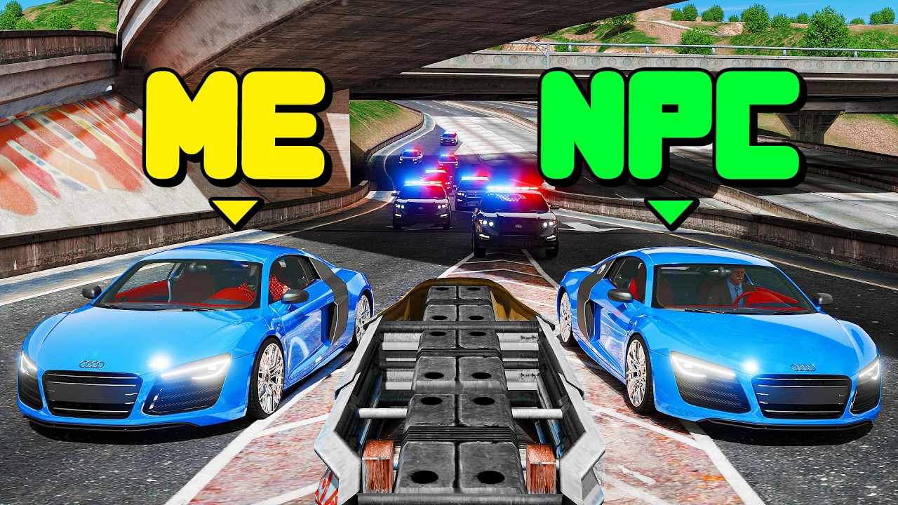 Использование дублирующего автомобиля для выживания в GTA 5 RP