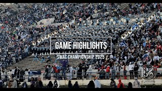 Game Higlights - Jackson State University vs Prairie View A&M University - SWAC Championship - 2025