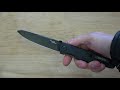 Нож складной Mr Blade PIKE Black Миниобзор