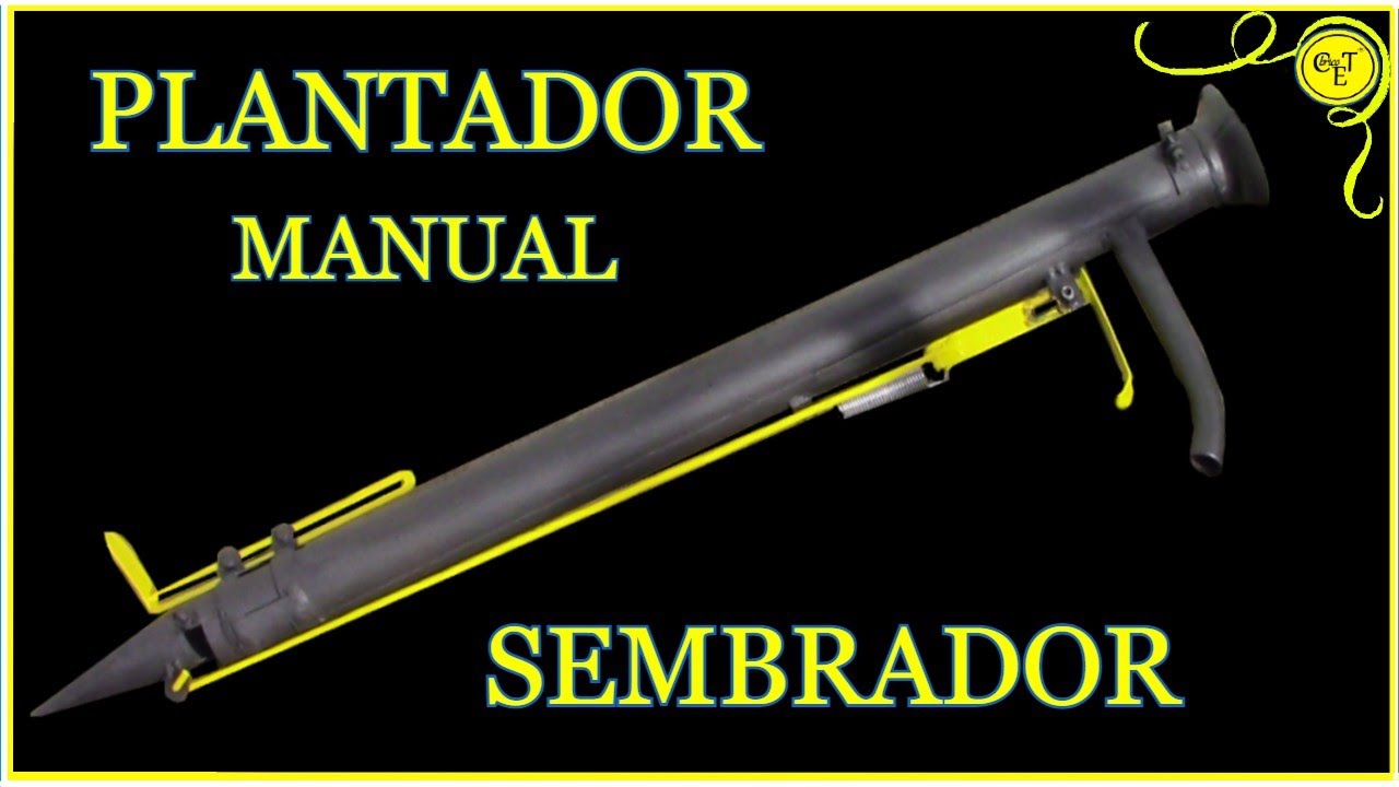 Sembrador Manual Casero y Gratis