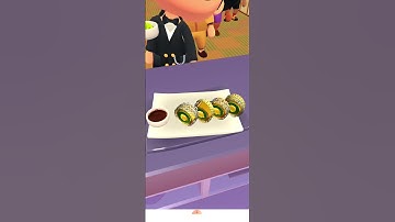 Sushi Roll 3D 🍣- Day1 Bonus Level  - (Android Gameplay Walkthrough)