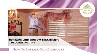 Curtains and Window Treatments Tips | Galaxy Design |#262