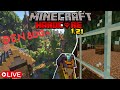 Stavba automatických farem v Minecraft hardcore 1.21. I DEN 800+ I CZ/SK STREAM / MCS PARTNER