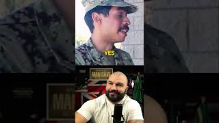 Is The NAVY Gay? 🤔 #military #marine #army #navy #airforce #interview #shorts #funny #joke