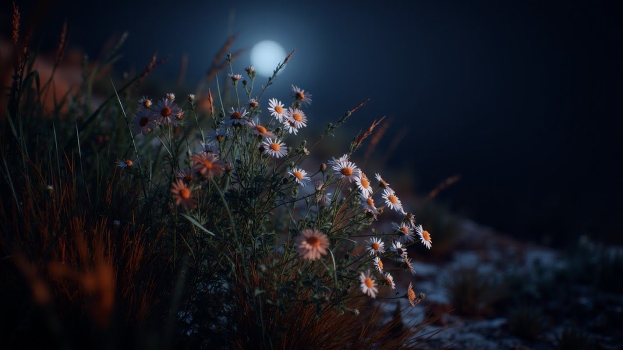 Лунное фортепиано для глубокого сна и спокойной релаксации | Нежные ночные цветы