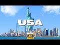 USA and MUSIC | The United States and Amazing Music | 4K UHD Video