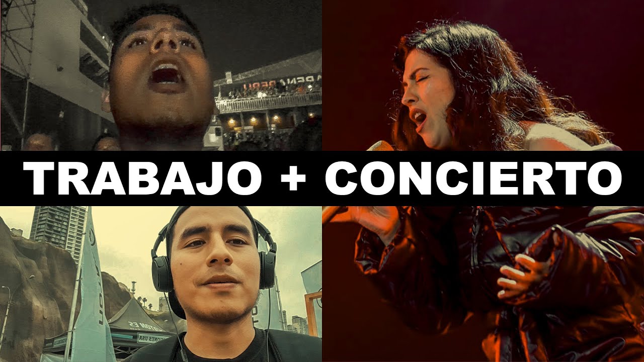 FUI AL CONCIERTO de MON LAFERTE | Un Día en mi Trabajo | #vlog02