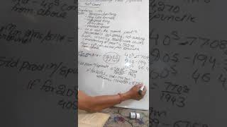 Understanding  the factors for converting Ring frame production to 40s count.