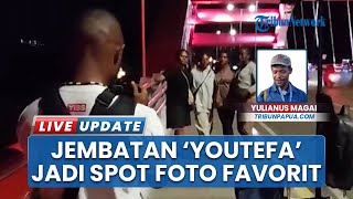 Jembatan Merah 'Youtefa', Destinasi Wisata Unggulan Kota Jayapura, Jadi Spot Foto Favorit Pengunjung
