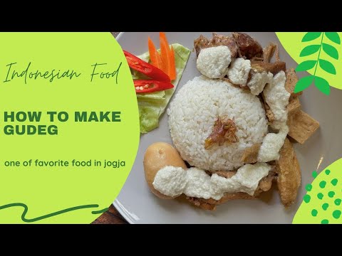 Indonesian Food Gudeg 