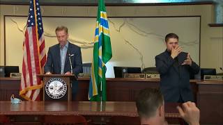 Raw: Mayor Ted Wheeler speaks on Portland protests, extends curfew