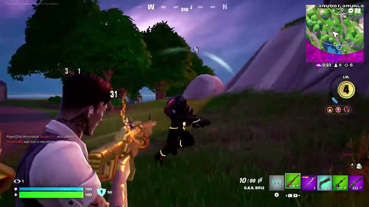 Another Fortnite Blitz Victory | 9 Elimination Crown Grab 