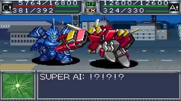 Super Robot Wars Original Generation - Giganscudo All Attacks
