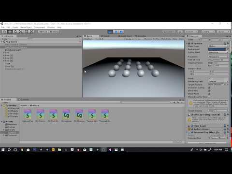 Catlikecoding's Unity Tutorial: Rendering 14 -  Fog