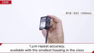 Compact Laser Displacement Sensor CD22 Series
