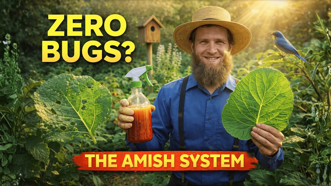 Секрет амишей, как навсегда избавиться от вредителей в саду.
