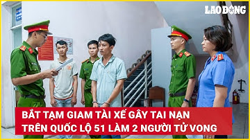 Bắt tạm giam tài xế xe đầu kéo gây tai nạn trên Quốc lộ 51 làm 2 người tử vong | Báo Lao Động