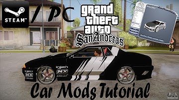 How To Mod Cars In GTA San Andreas PC | Full Tutorial | Voice Tutorial