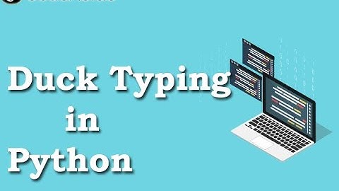 Duck Typing in Python || Python Polymorphism - OOP || Python Tutorial || Learn Python Programming