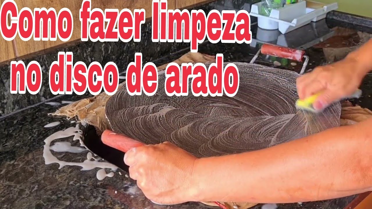 Como fazer cura do disco de arado