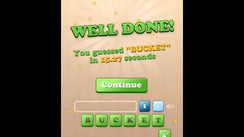 Word Guess! Level 101-110 Answer Guide