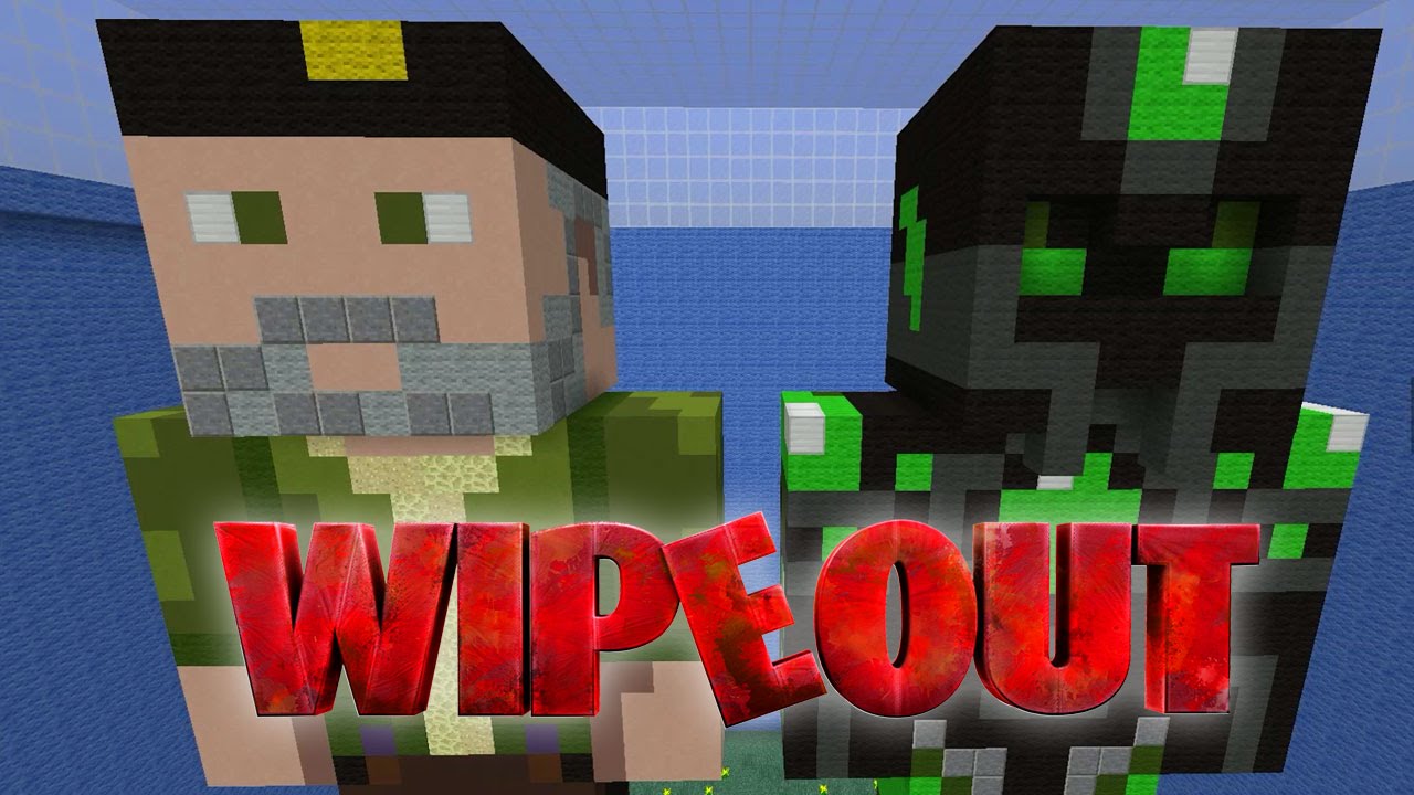FANTASMITAS CORREDORES!! WIPEOUT | Minecraft Race Map