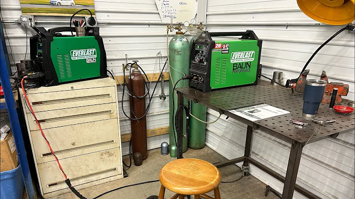 Everlast Typhoon 230 vs 210EXT, Let’s Build Some Parts & Compare! #tools #tigwelding #fabrication