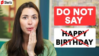 Different ways to wish “Happy Birthday" | Use these alternatives to sound like a native #Shorts