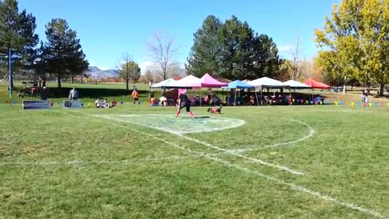 UFO World Cup Finals 2013 - FINAL FREESTYLE ROUND - Andrea Rigler & Moxie