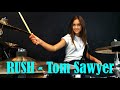 Rush - Tom Sawyer - Drum Cover By Nikoleta - 14 years old