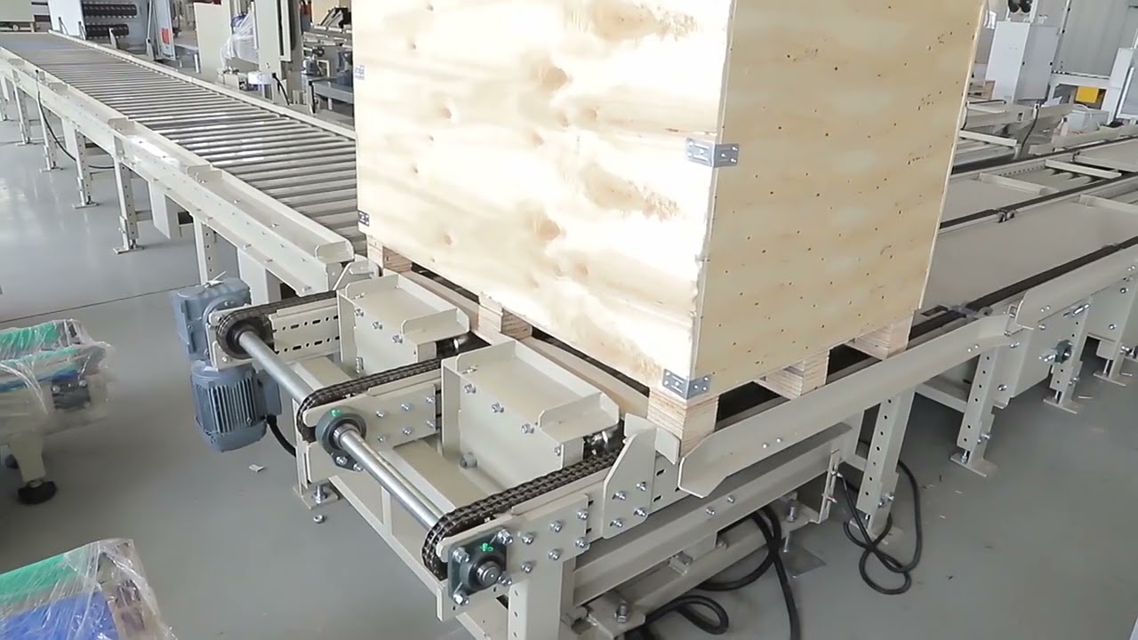Motorized Heavy Duty Pallet Roller Conveyor